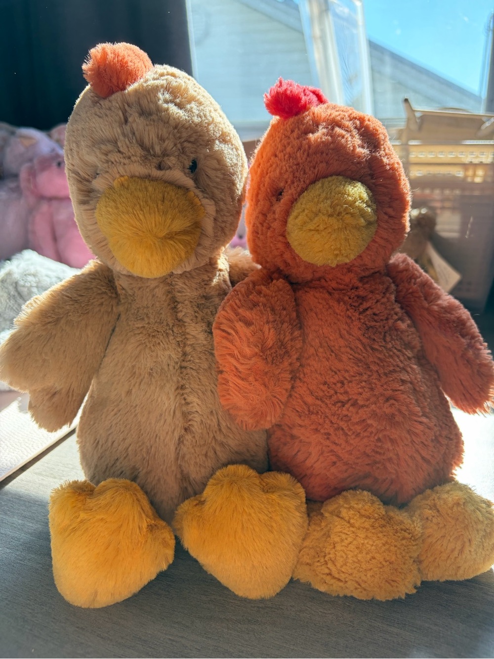 Jellycat Bashful Rooster & Hen